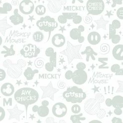 Best reviews of 💯 Self-Adhesive Wallpaper RoomMates Mickey Mouse Icons Peel And Stick Wallpaper ✔️