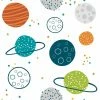 Brand new 💯 Self-Adhesive Wallpaper RoomMates Planets Peel And Stick Wallpaper 🌟
