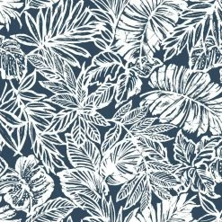 Hot Sale ๐ RoomMates Batik Tropical Leaf Self-Adhesive Wallpaper ๐