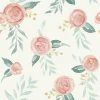 Flash Sale 🎁 Self-Adhesive Wallpaper Magnolia Home By Joanna Gaines Watercolor Roses Peel And Stick Wallpaper 👍 -Wallpaper Sales Store masterYWI2072