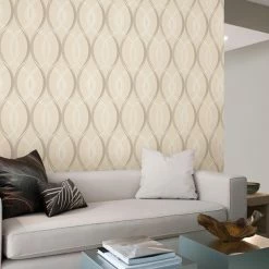 Coupon 😍 Brewster Echo Lattice Wallpaper 🎉 -Wallpaper Sales Store scaleBREW1712