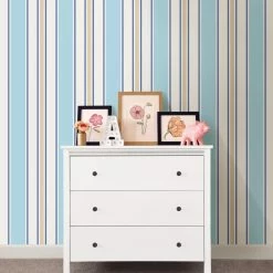 Budget 😍 Brewster Sunshine Stripes Wallpaper 🔥 -Wallpaper Sales Store scaleBREW1802