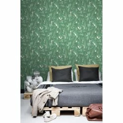 Coupon 🎉 ESTA Home Design Department Dumott Tropical Leaves Wallpaper ⌛ -Wallpaper Sales Store scaleBREW4922
