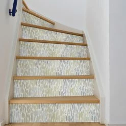 Deals ⌛ Self-Adhesive Wallpaper NuWallpaper Blue Make It Rain Peel And Stick Wallpaper 🔥 -Wallpaper Sales Store scaleBREW5025