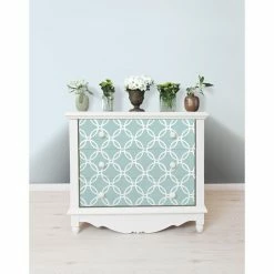 Coupon 🌟 Self-Adhesive Wallpaper Brewster Blue Links Peel And Stick Wallpaper 🎉 -Wallpaper Sales Store scaleBREW807