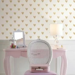 Best Sale ✨ Self-Adhesive Wallpaper RoomMates Heart Spot Peel And Stick Wallpaper 🎁 -Wallpaper Sales Store scaleYWI1747