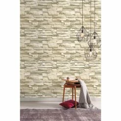 Best reviews of 🧨 Self-Adhesive Wallpaper RoomMates Stacked Stone Peel And Stick Wallpaper 😉 -Wallpaper Sales Store scaleYWI1752